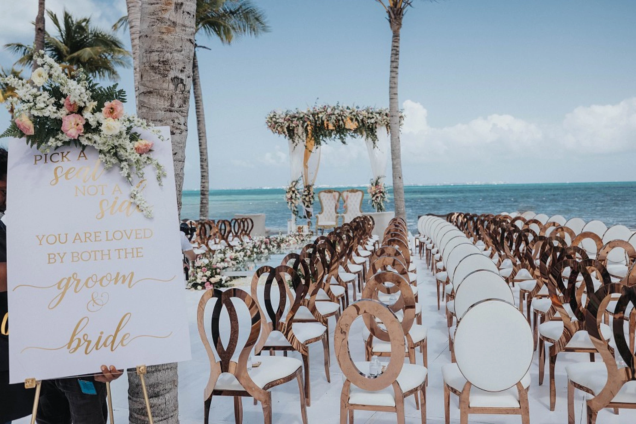 Terraza Elite wedding venue at Garza blanca Resort and Spa