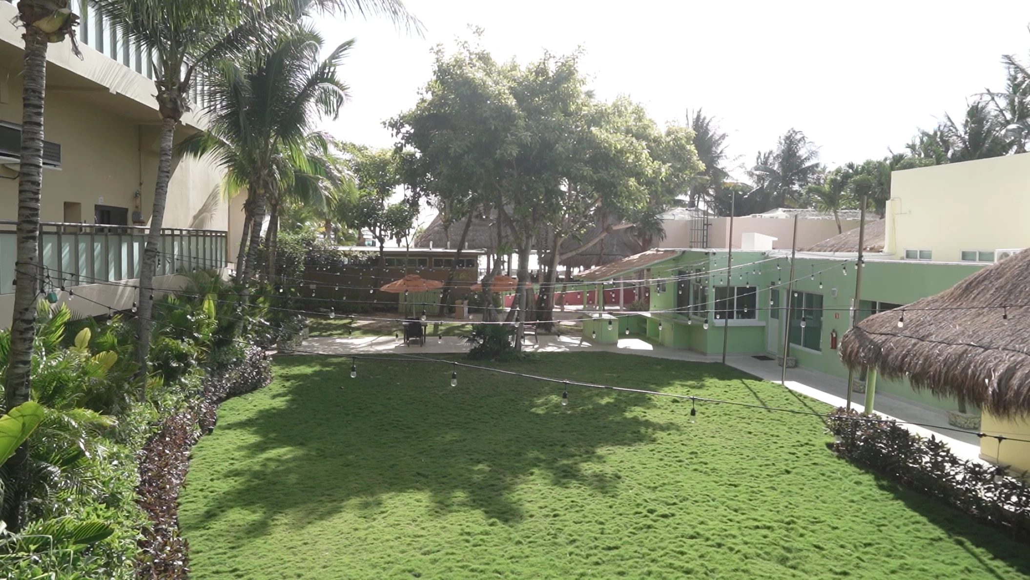 garden wedding reception area at Generations Riviera Maya resort