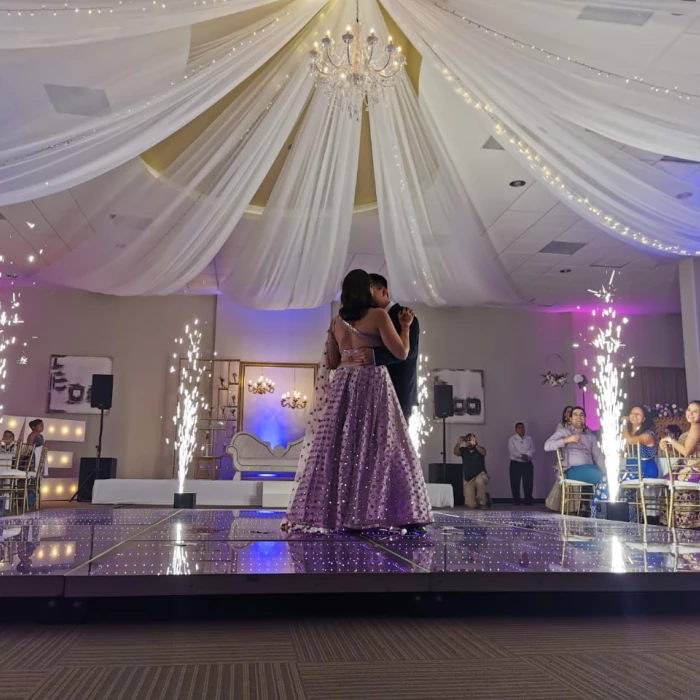 Dinner reception in Ballroom GRM Venue at Generations Riviera Maya Resort