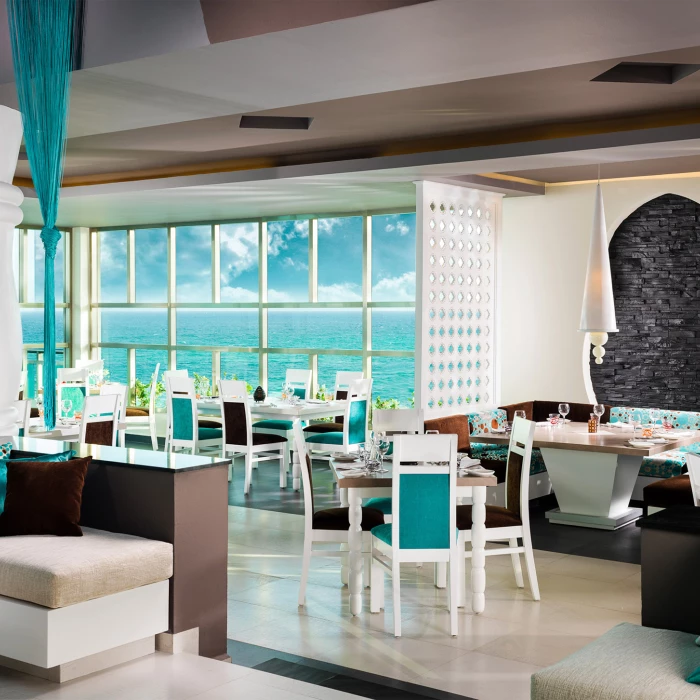 Generations Riviera Maya resort restaurant ocean view