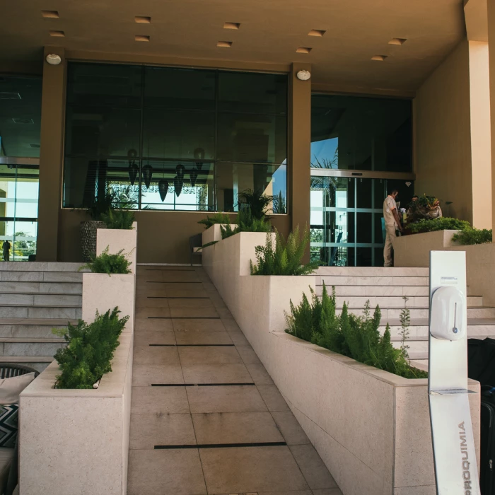 Generations Riviera Maya resort entrance staincase