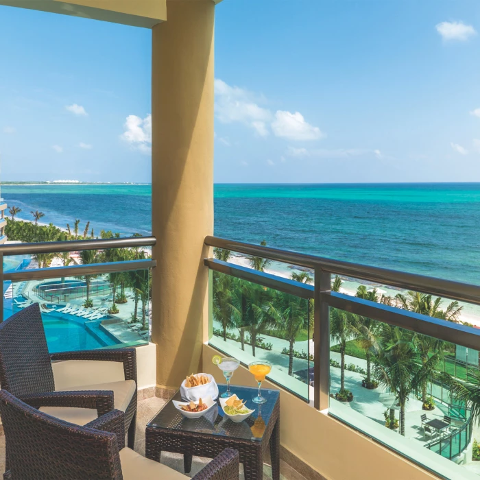 Generations Riviera Maya resort oceanview room terrace