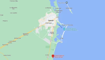 Google Resort map of Dreams Natura