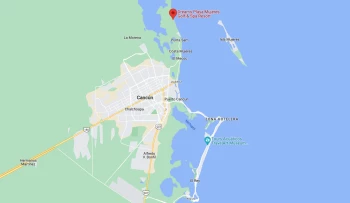 Google maps of Dreams Playa Mujeres