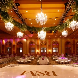 Dinner reception on the Grand master Ballroom at Grand Fiesta Americana Los Cabos