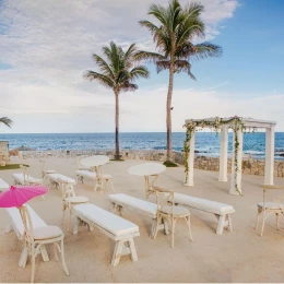 Ceremony decor at Grand Fiesta Americana Los Cabos All inclusive Golf and Spa