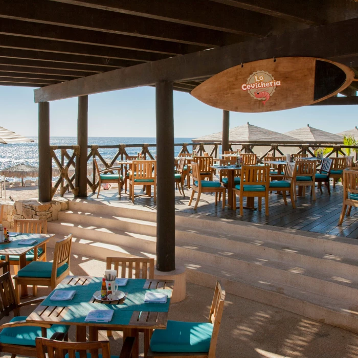 La cevicheria restaurant at Grand Fiesta Americana Los Cabos All inclusive Golf and Spa