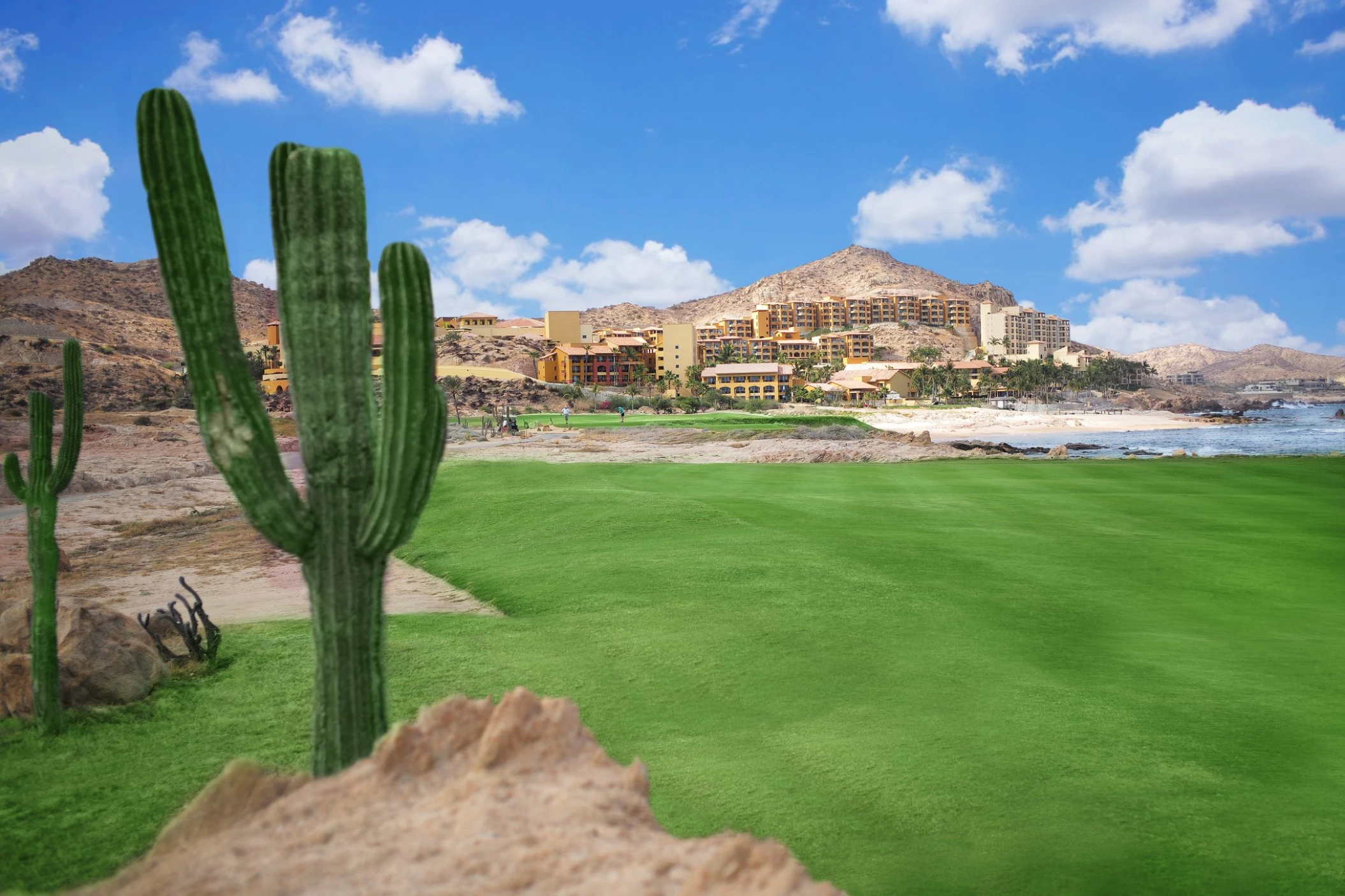 Golf course at Grand Fiesta Americana Los Cabos All inclusive Golf and Spa