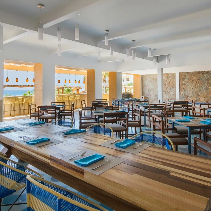 Blu restaurant at Grand Fiesta Americana Los Cabos All inclusive Golf and Spa