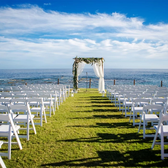 Ceremony decor at Grand Fiesta Americana Los Cabos All inclusive Golf and Spa