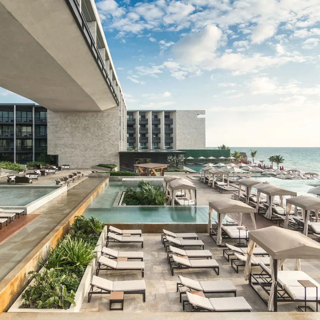 Main pool at Grand Hyatt Playa del Carmen