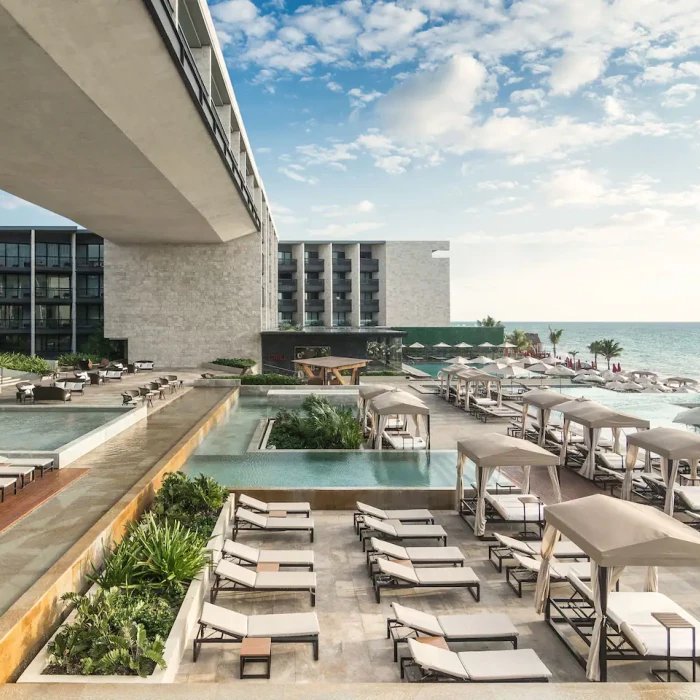 Main pool at Grand Hyatt Playa del Carmen