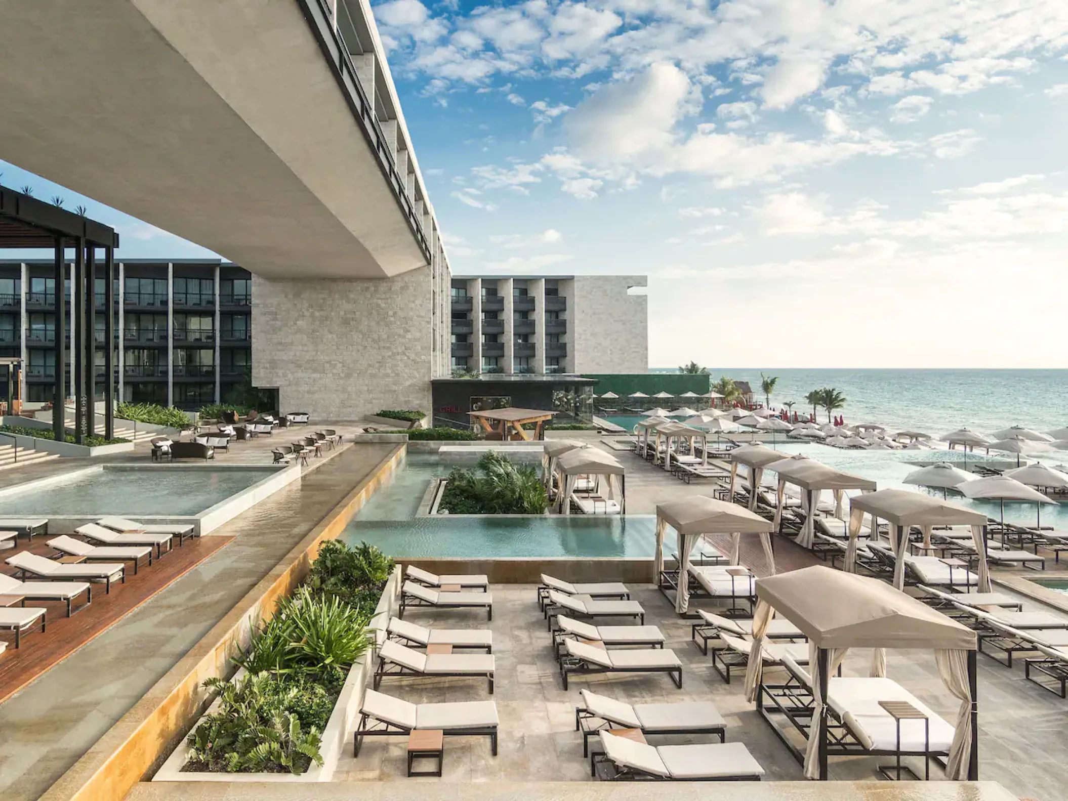 Main pool at Grand Hyatt Playa del Carmen