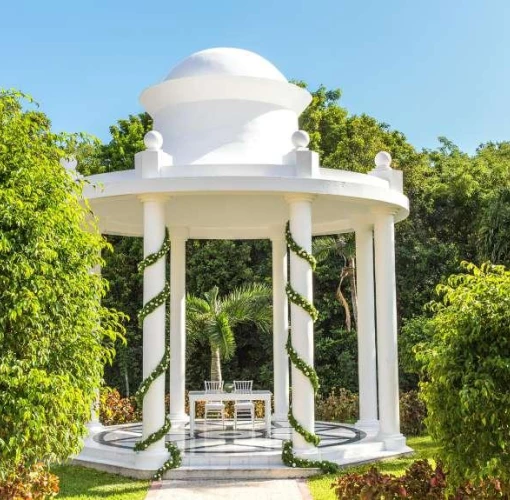 Garden Gazebo venue at Grand Palladium Resort and Spa