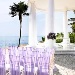 beach gazebo venue at grand palladium colonial resort