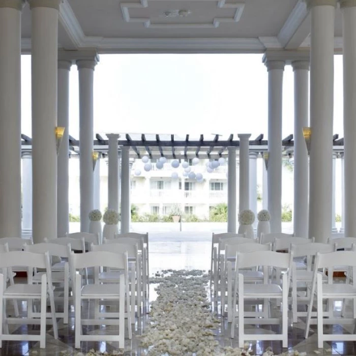 Ceremony decor at Grand Palladium Jamaica