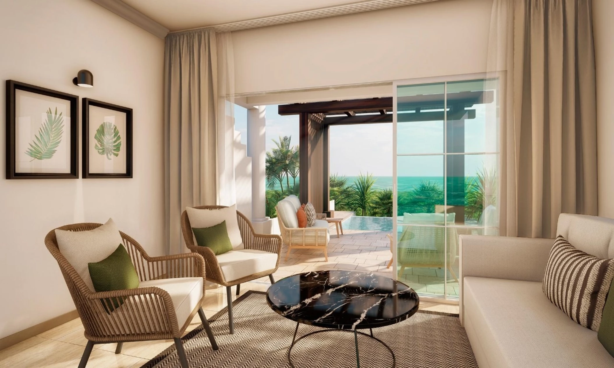 Oceanview suite  at Grand Palladium Jamaica