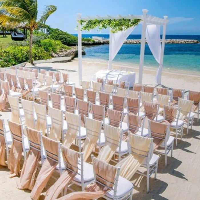 Ceremony in the beach  at Grand Palladium Jamaica