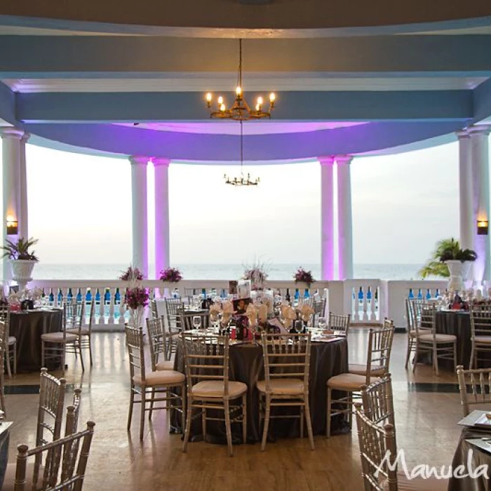 wedding ceremony in the gazebo at Grand Palladium Jamaica