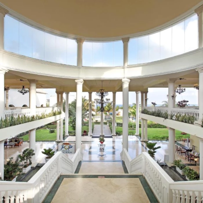 Lobby at grand palladium lady hamilton