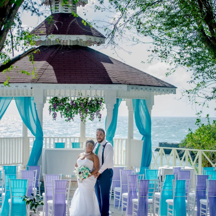 Gazebo at grand palladium lady hamilton