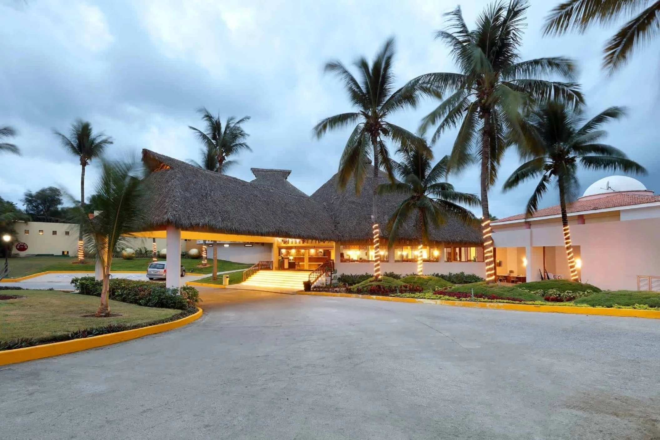 Main entrance at Grand Palladium Vallarta Resort and Spa