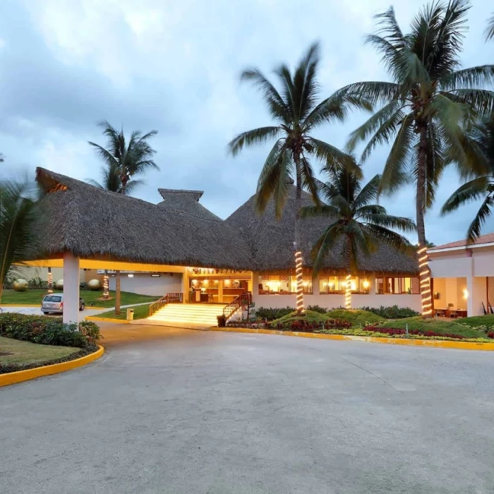 Main entrance at Grand Palladium Vallarta Resort and Spa