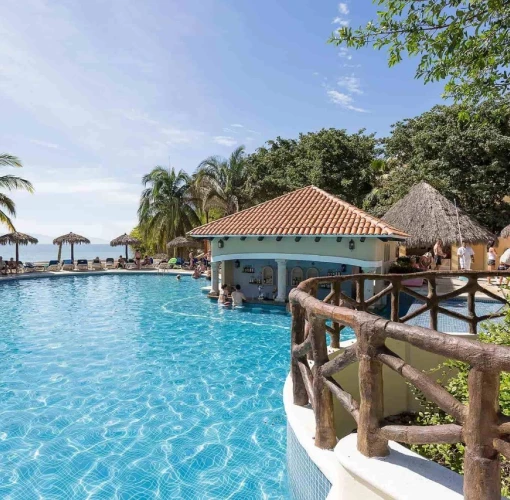 Main pool at Grand Palladium Vallarta Resort and Spa