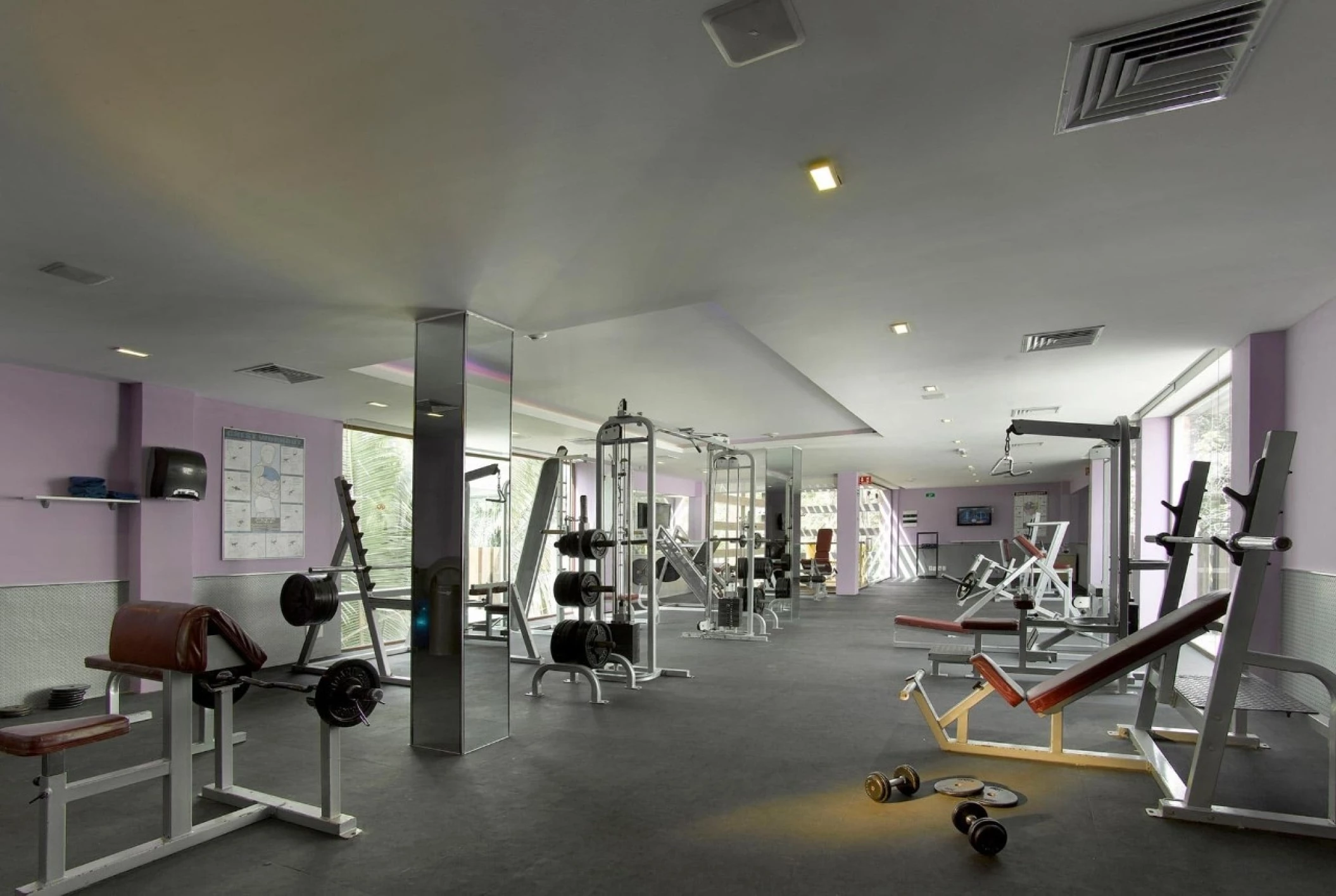 fitness center at Grand Palladium Vallarta Resort and Spa