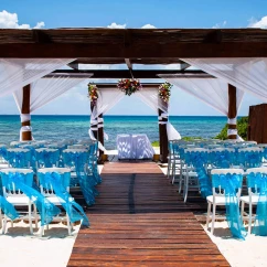 Grand Riviera Princess beach wedding venue