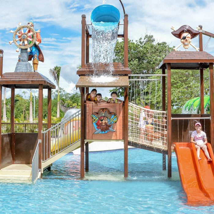 Grand Riviera Princess kids pool with slides