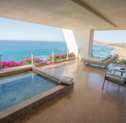 Balcony view from suite at Grand Velas Los Cabos Resort