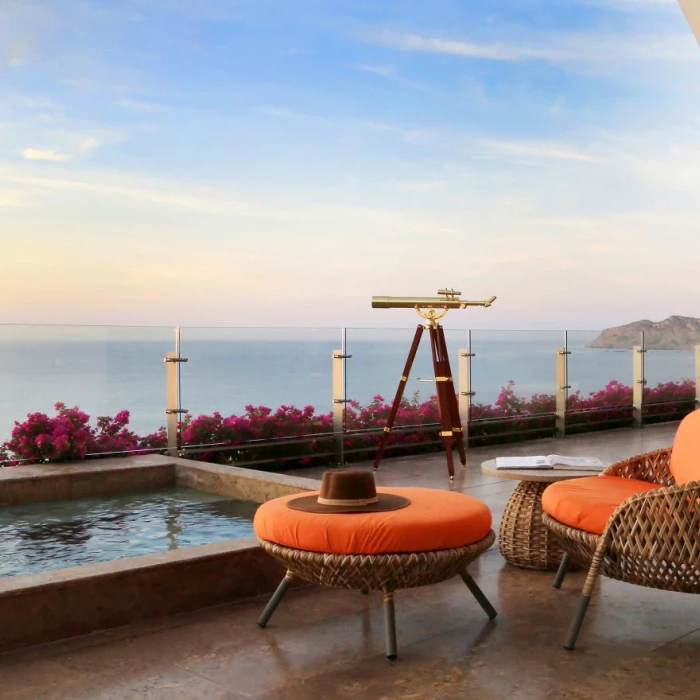 Balcony view at grand velas los cabos