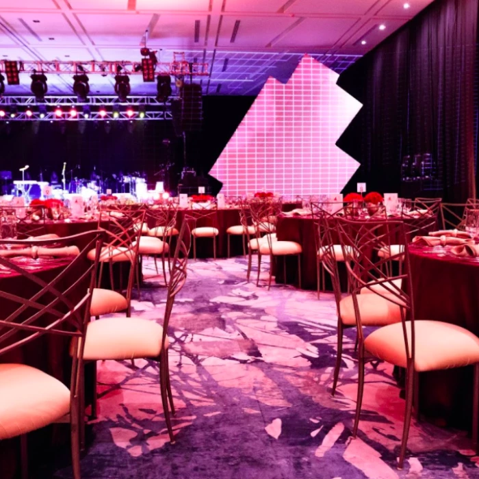 dinner reception on the grand velas ballroom at grand velas los cabos