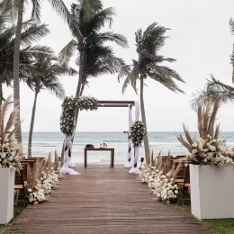 GRAND VELAS RIVIERA MAYA CEREMONY DECOR