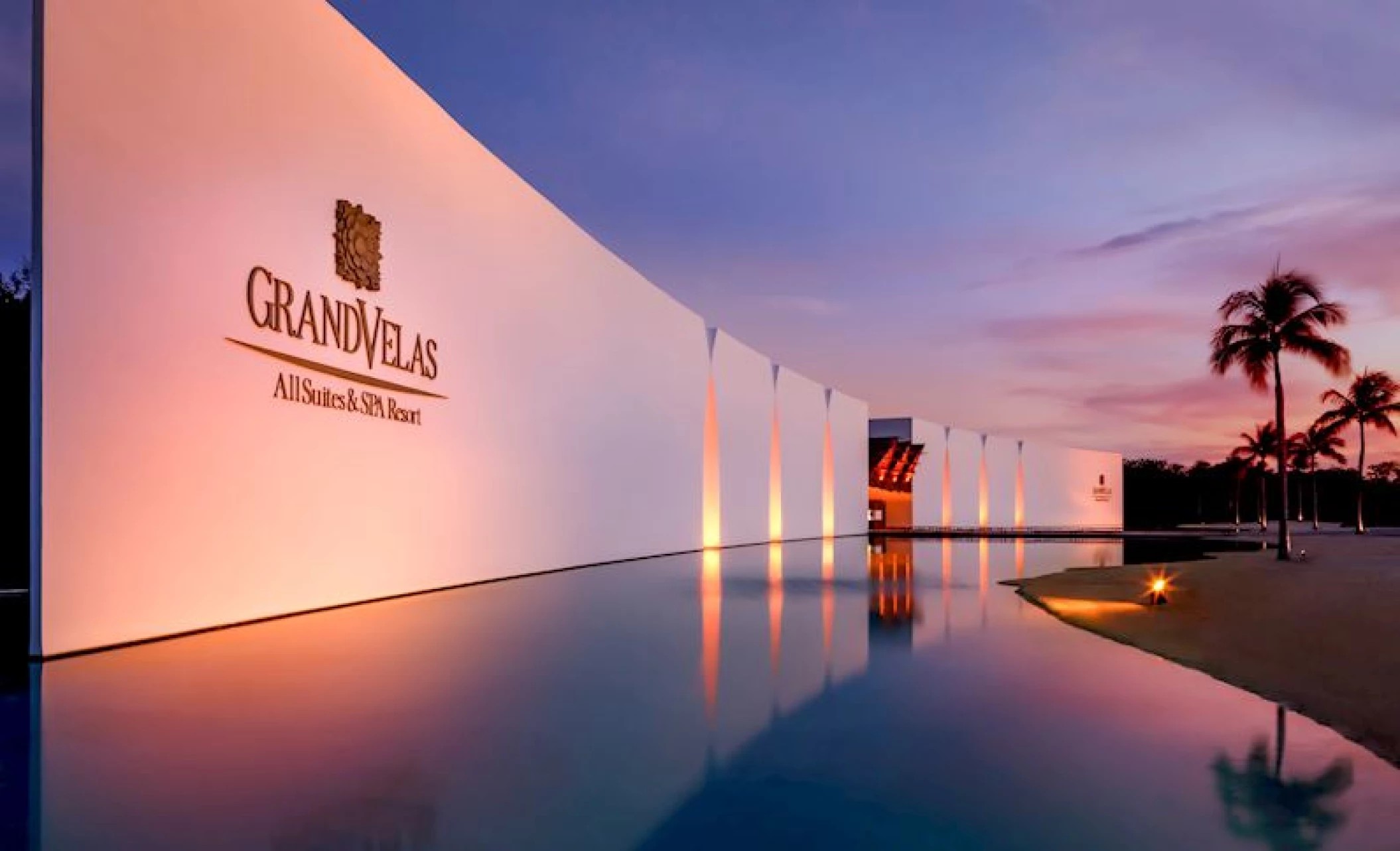 GRAND VELAS RIVIERA MAYA. MAIN ENTRANCE