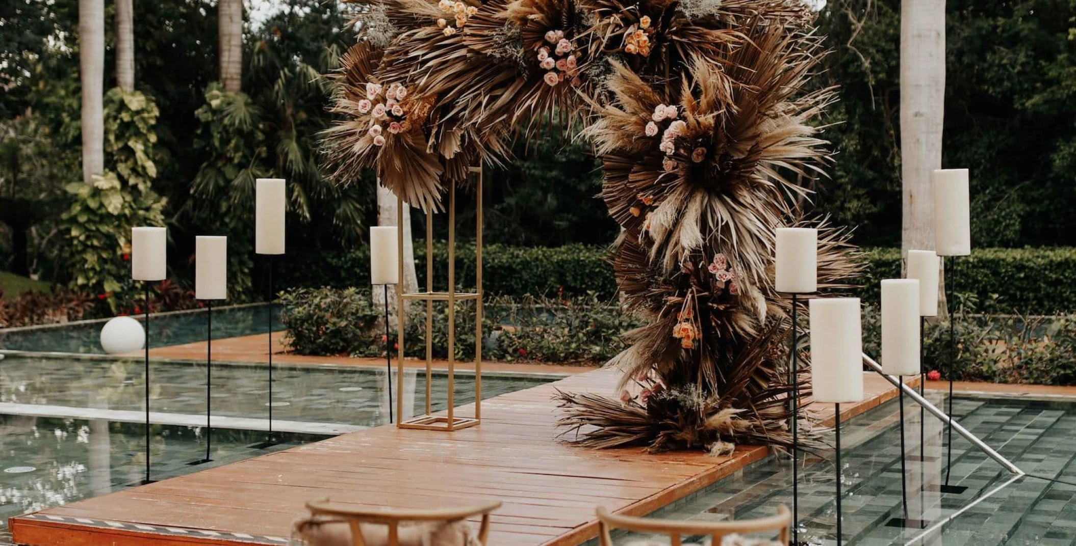 Grand Velas ceremony decor