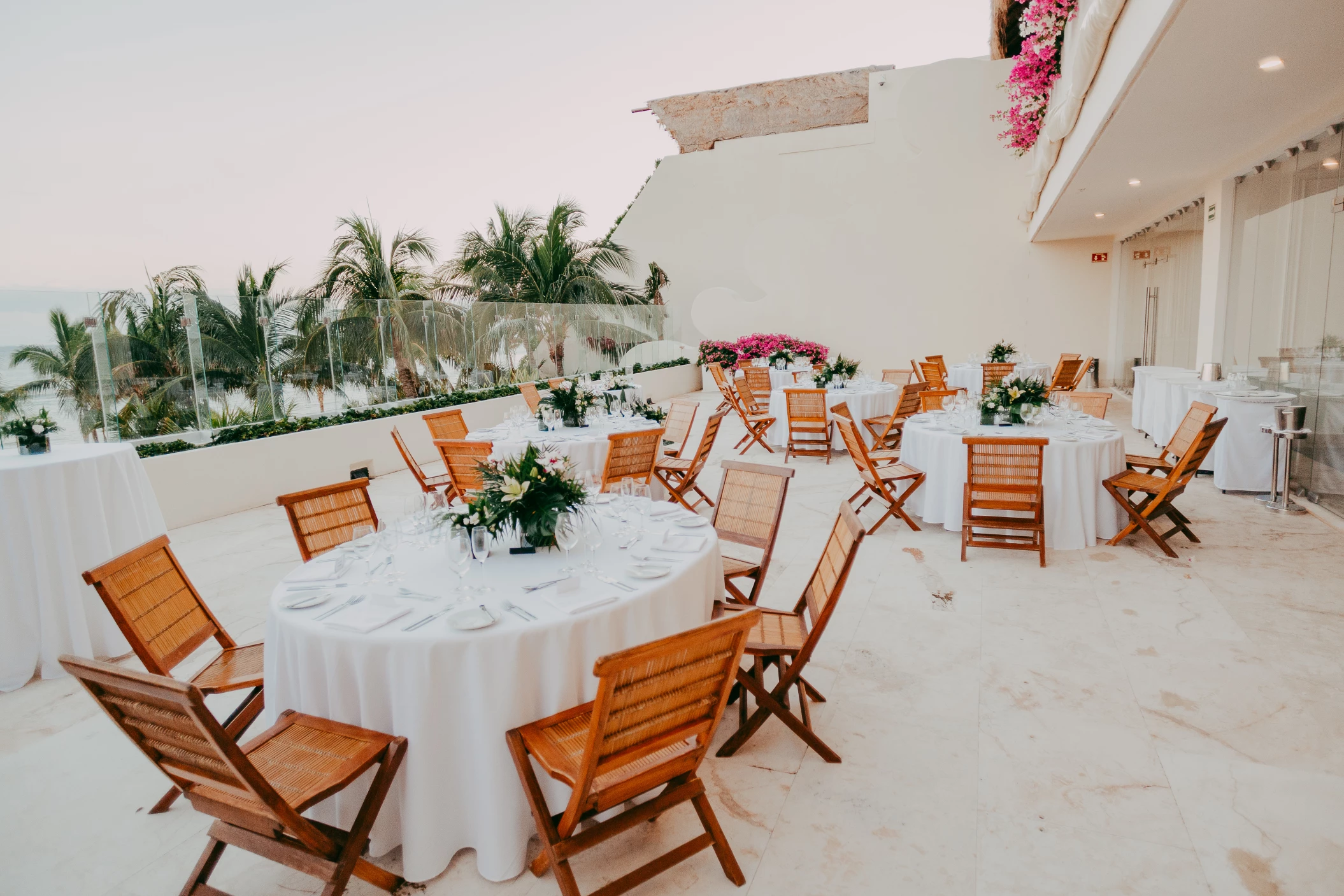 Grand Velas reception decor