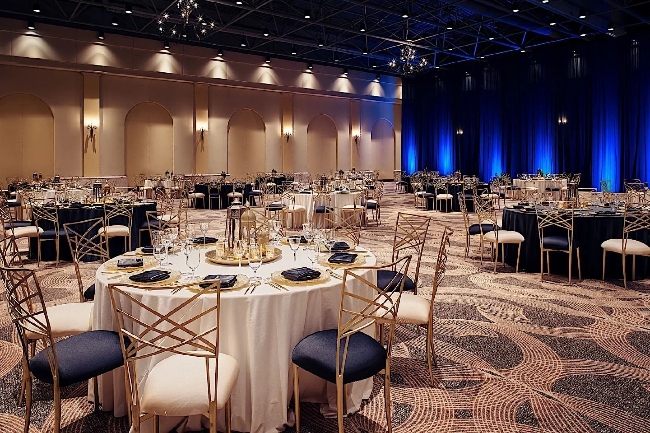 Dinner reception on the ballroom at Hacienda Del Mar Los Cabos Resort, Villas & Golf