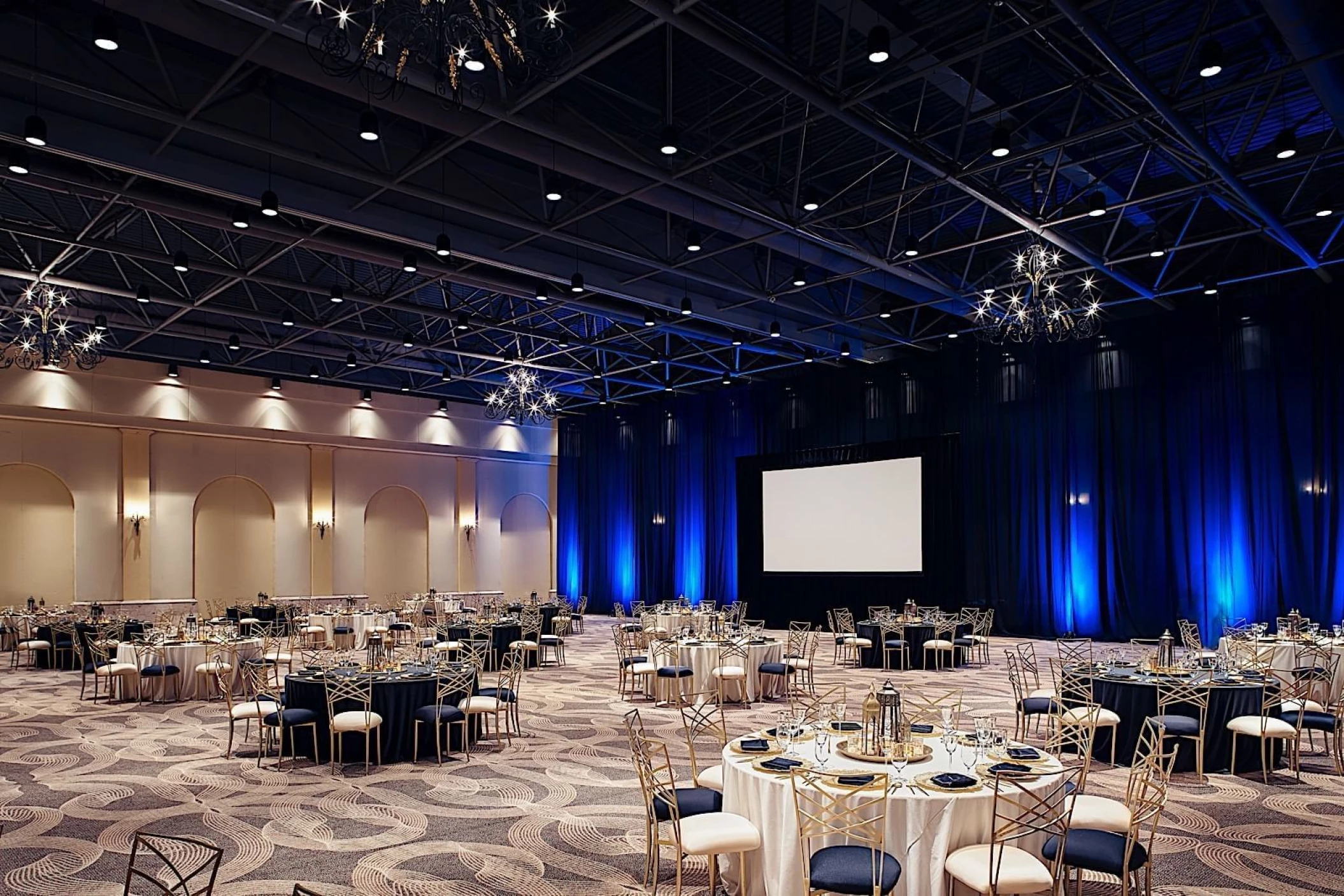 Dinner reception on the ballroom at Hacienda Del Mar Los Cabos Resort, Villas & Golf