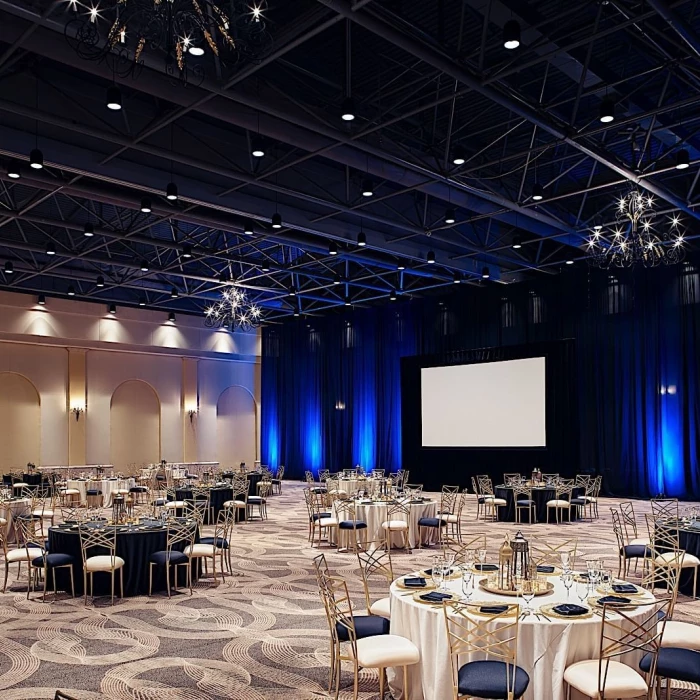 Dinner reception on the ballroom at Hacienda Del Mar Los Cabos Resort, Villas & Golf