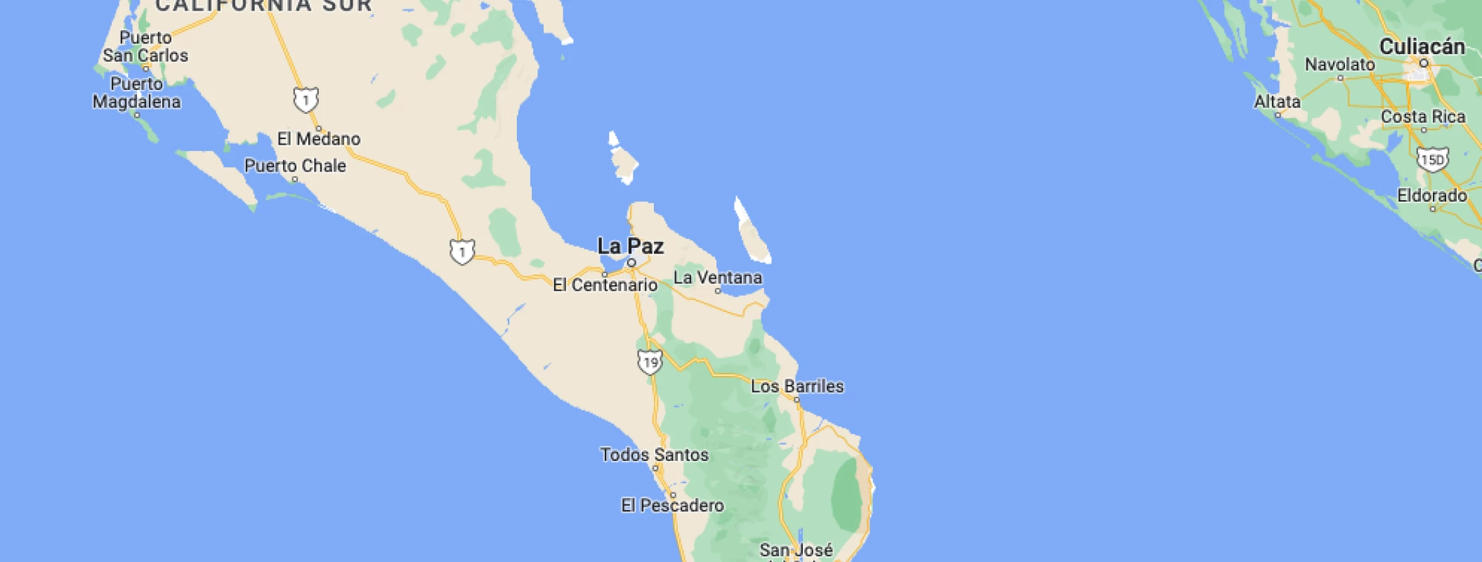 Google maps of  Hacienda del Mar Los Cabos