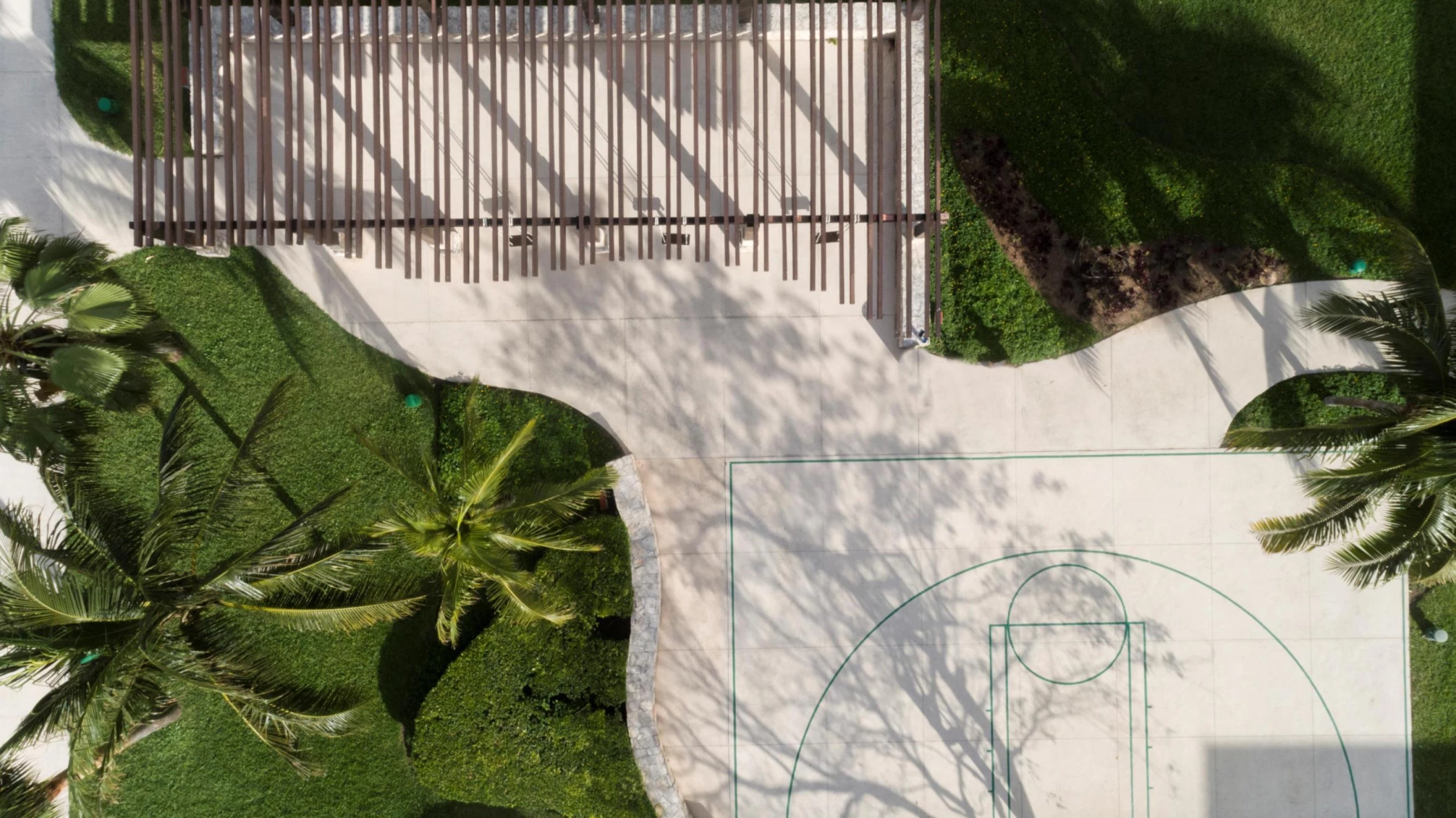 Backyard wedding venue at Hard Rock