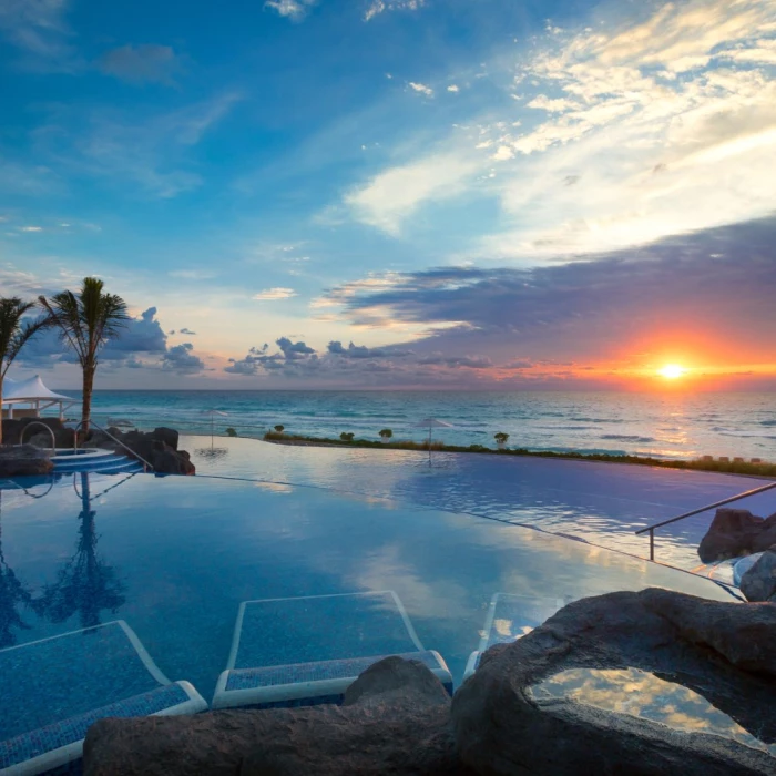 Sunrise at Hard Rock Cancun