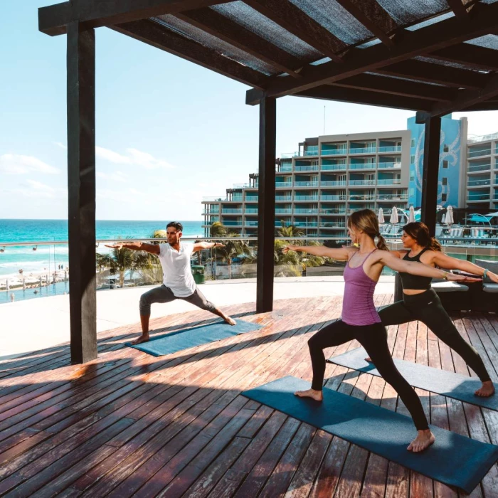 Yoga at Hard Rock Cancun