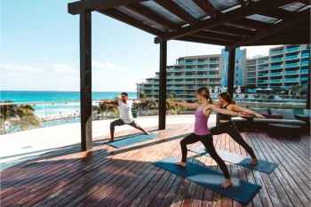 Yoga at Hard Rock Cancun