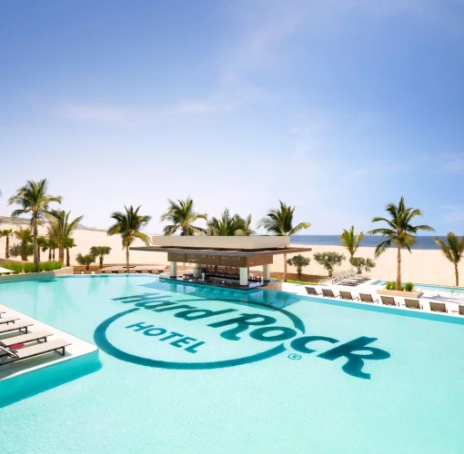 Swim up pool at Hard Rock Los Cabos An All Inclusive Experience
