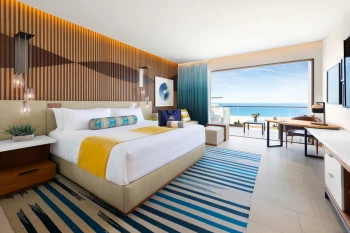 Deluxe platinum king ocean view room at Hard Rock Los Cabos An All Inclusive Experience