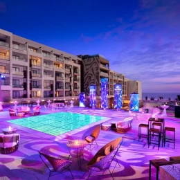 Serenade terrace at Hard Rock Los Cabos An All Inclusive Experience