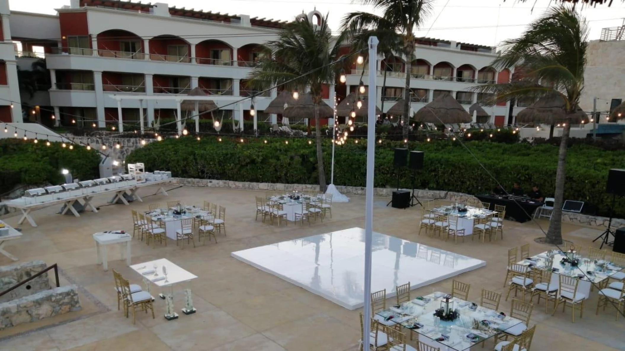 Maracas Terrace wedding venue at Hard Rock Resort